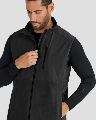 Men’s C-Suite Mammoth Sherpa Fleece Full-Zip Vest