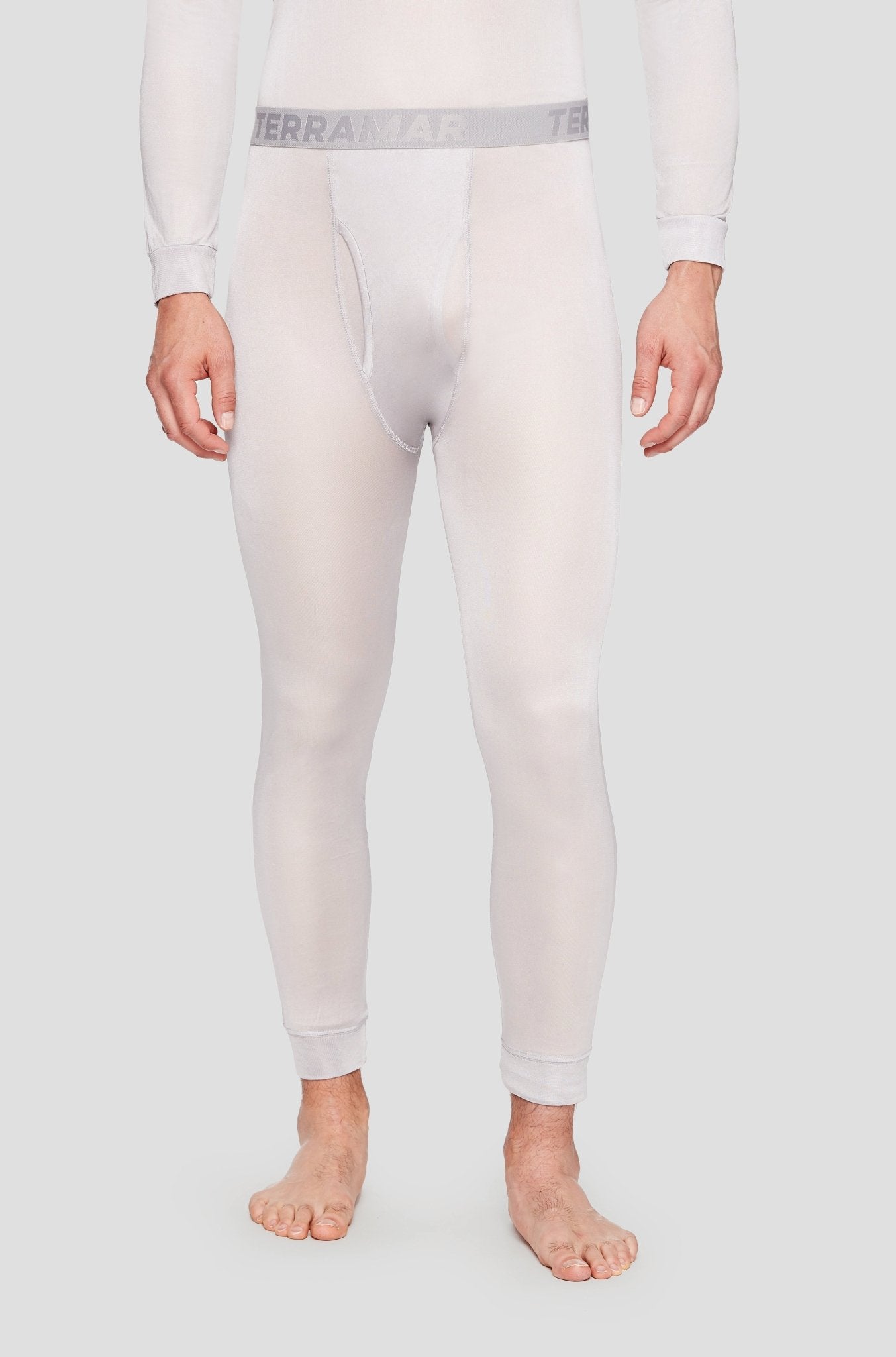 1.0 Men's Thermasilk® Heritage Lightweight Thermal Pants - Grey / S