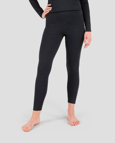 Women's Thermawool® Heavyweight Merino Wool Thermal Pants | Color: Smoke Heather