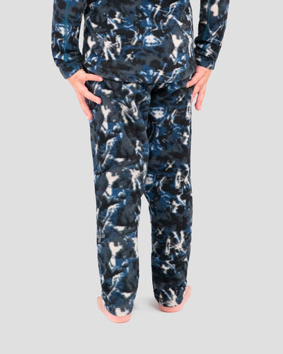 Kids' Thermafleece® Expedition Weight Thermal Baselayer 2-Piece Set | Color: In Motion Print