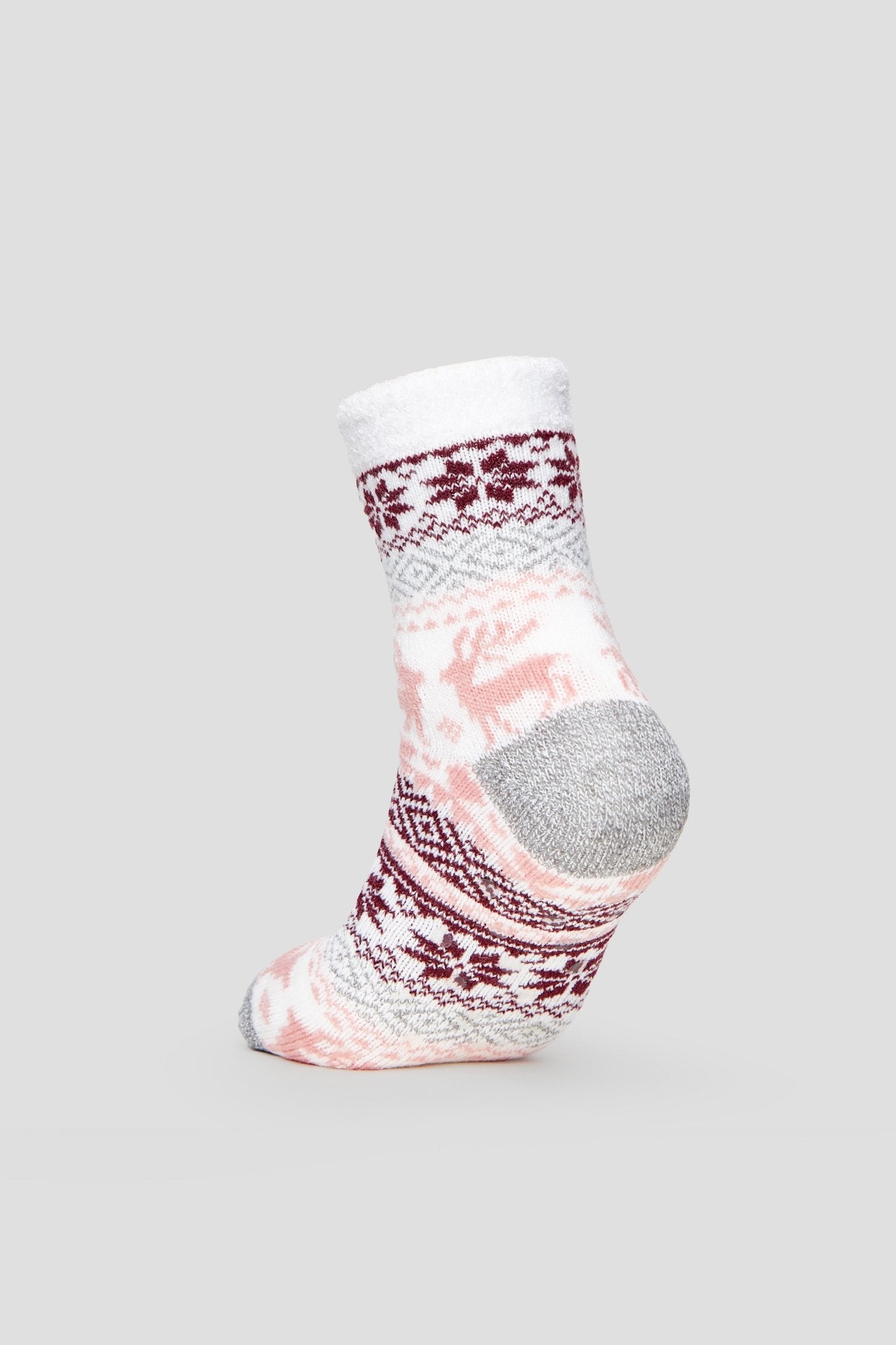Adults' Dual Layer Anti-Slip Cabin Socks