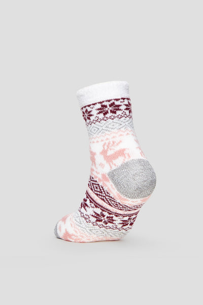 Adults' Dual Layer Anti-Slip Cabin Socks