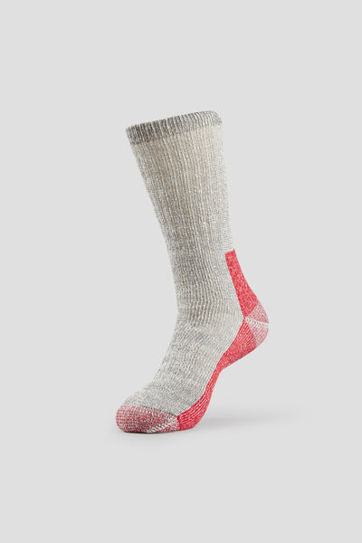 Thermal Crew Socks (2 Pairs) | Color: Red
