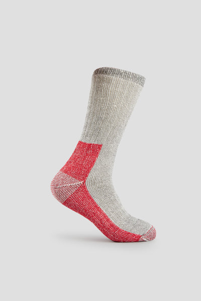 Thermal Crew Socks (2 Pairs) | Color: Red