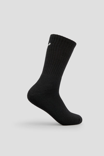 Work & Sports Socks (6 Pairs) | Color: Black
