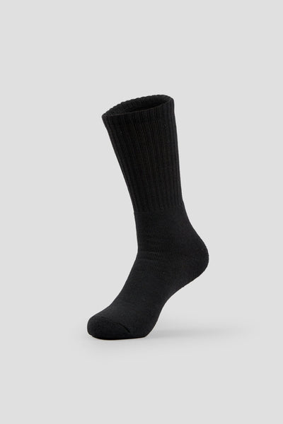 Work & Sports Socks (6 Pairs) | Color: Black