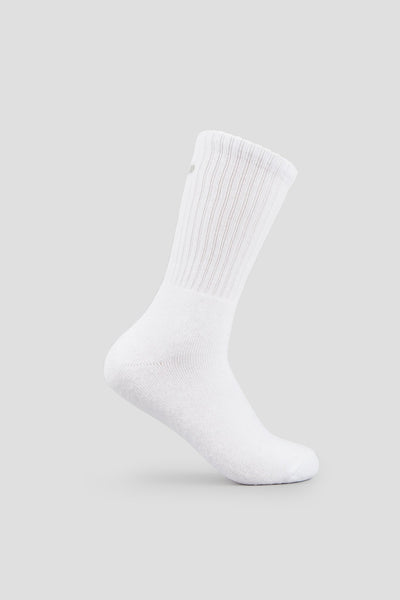 Work & Sports Socks (6 Pairs) | Color: White