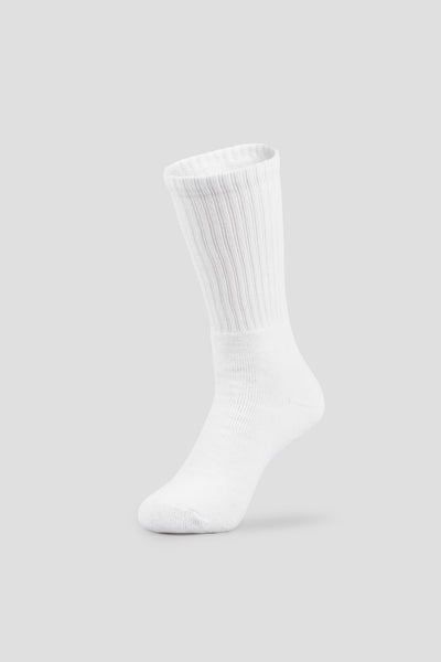 Work & Sports Socks (6 Pairs) | Color: White