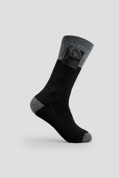 Battery Heated Socks | Color: Black