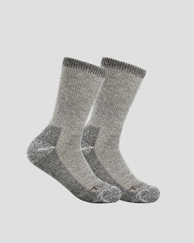 Merino Wool Hiking Socks (2 Pairs) | Color: Grey Heather