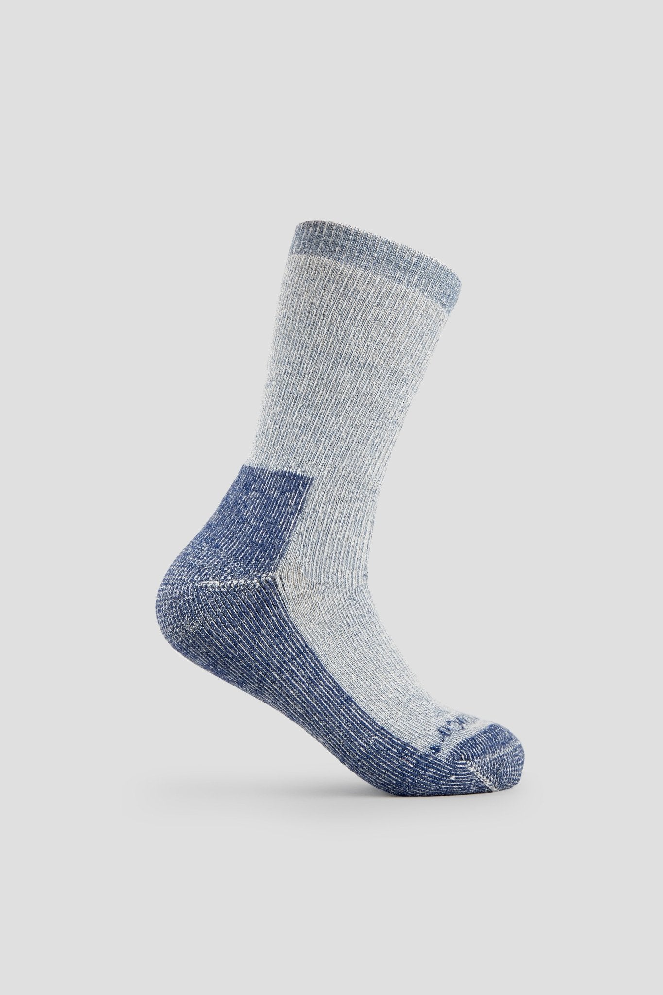 Merino Wool Hiking Socks (2 Pairs) | Color: Denim Heather