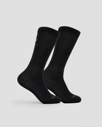 Thermawool® Merino Wool Sock Liners (2 Pairs) | Color: Black