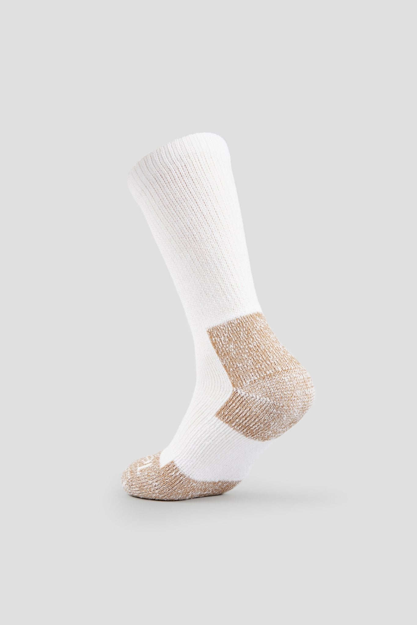 Steel Toe Boot Work Socks (3 Pairs) | Color: White