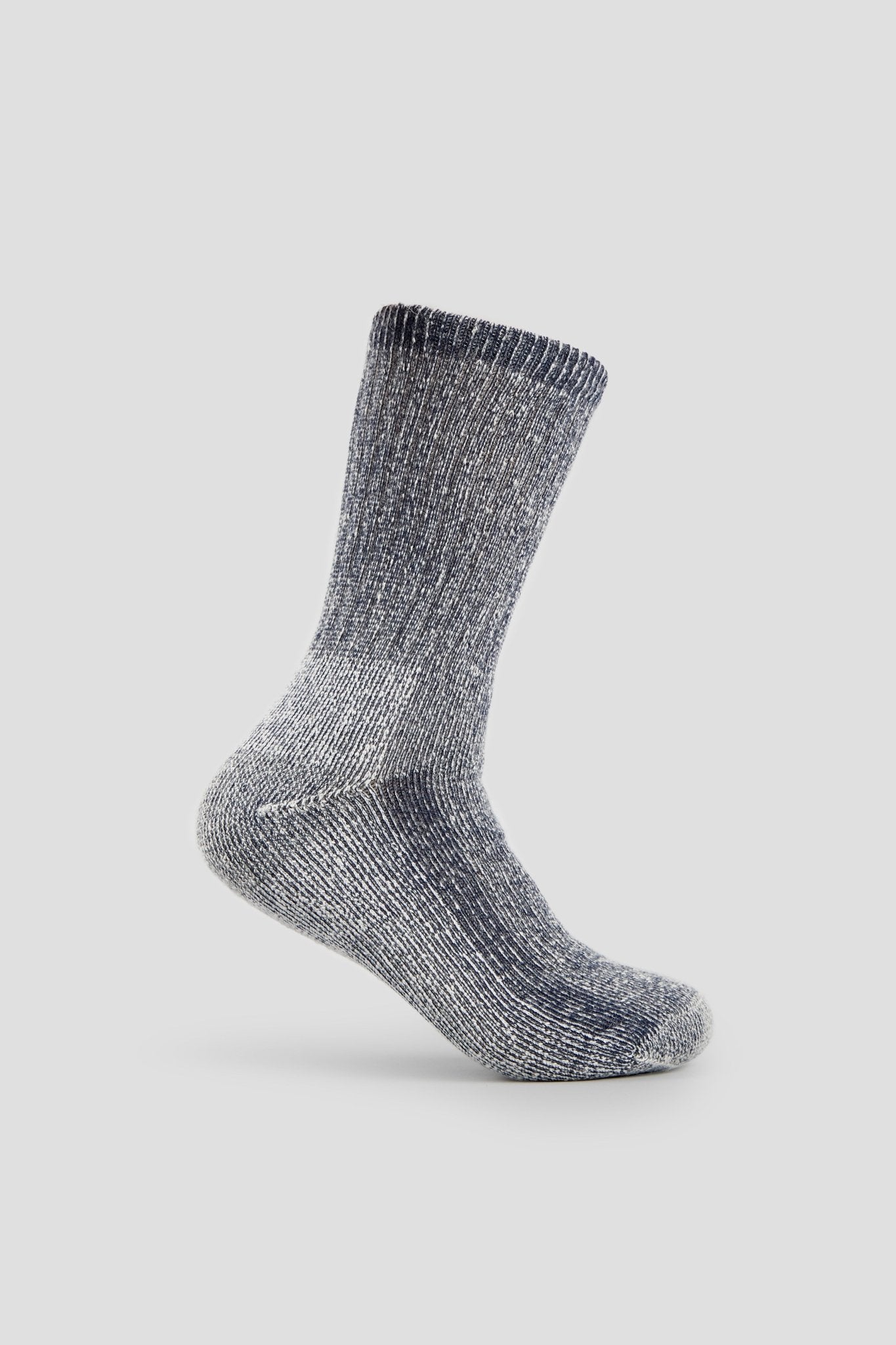 Midweight Merino Wool Hiking Socks (2 Pairs) | Color: Grey