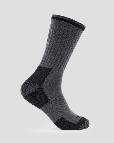 2PK ATP Merino Hiker Sock | Color: Black/Grey