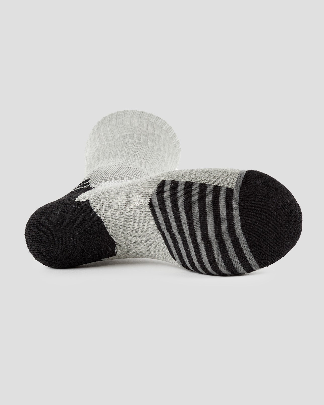 Adults' Hemp Crew Trail Socks (2 Pairs) | Color: Grey
