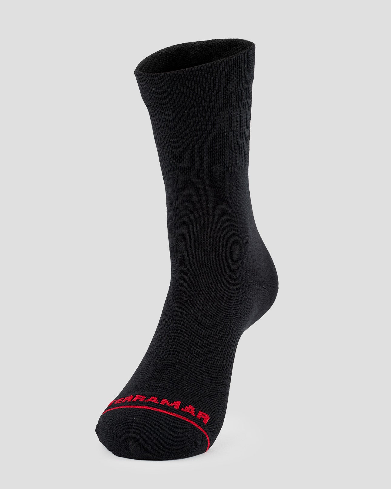 Adults' Midweight Baselayer Socks (2 Pairs) | Color: Black