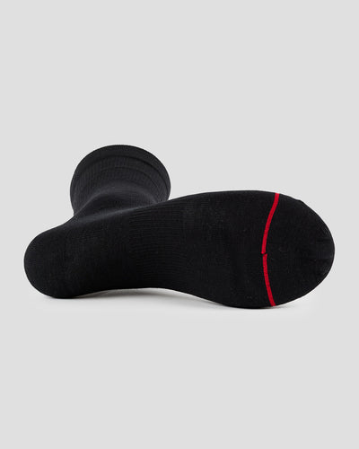 Adults' Midweight Baselayer Socks (2 Pairs) | Color: Black