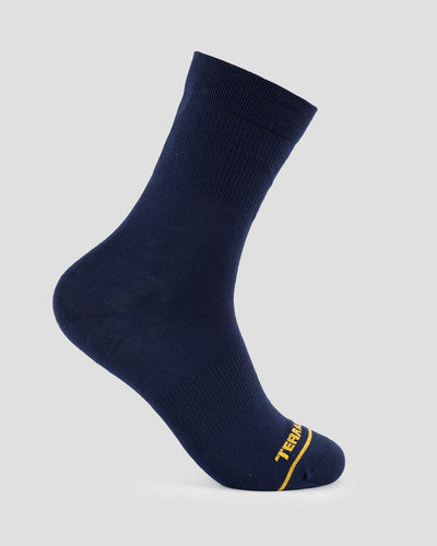 Adults' Midweight Baselayer Socks (2 Pairs) | Color: Navy