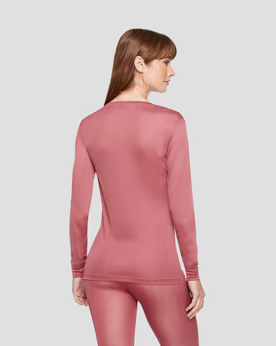 Women's Thermasilk Heritage Scoop | Color: Dusty Berry