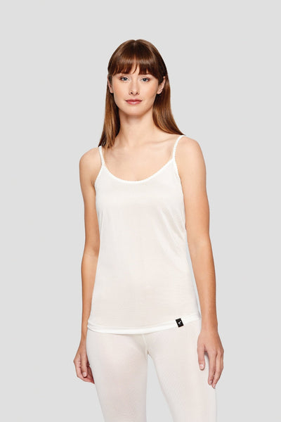 Women's Thermasilk Pointelle Cami | Color: Natural | #color_natural