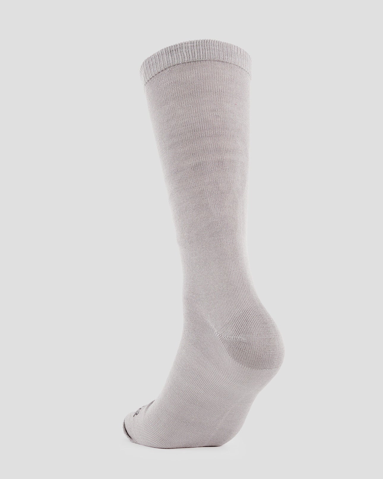 Thermasilk® Mid-Calf Silk Sock Liners | Color: Grey | #color_grey