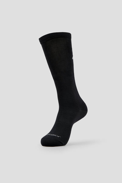 Thermasilk® Mid-Calf Silk Sock Liners | Color: Black
