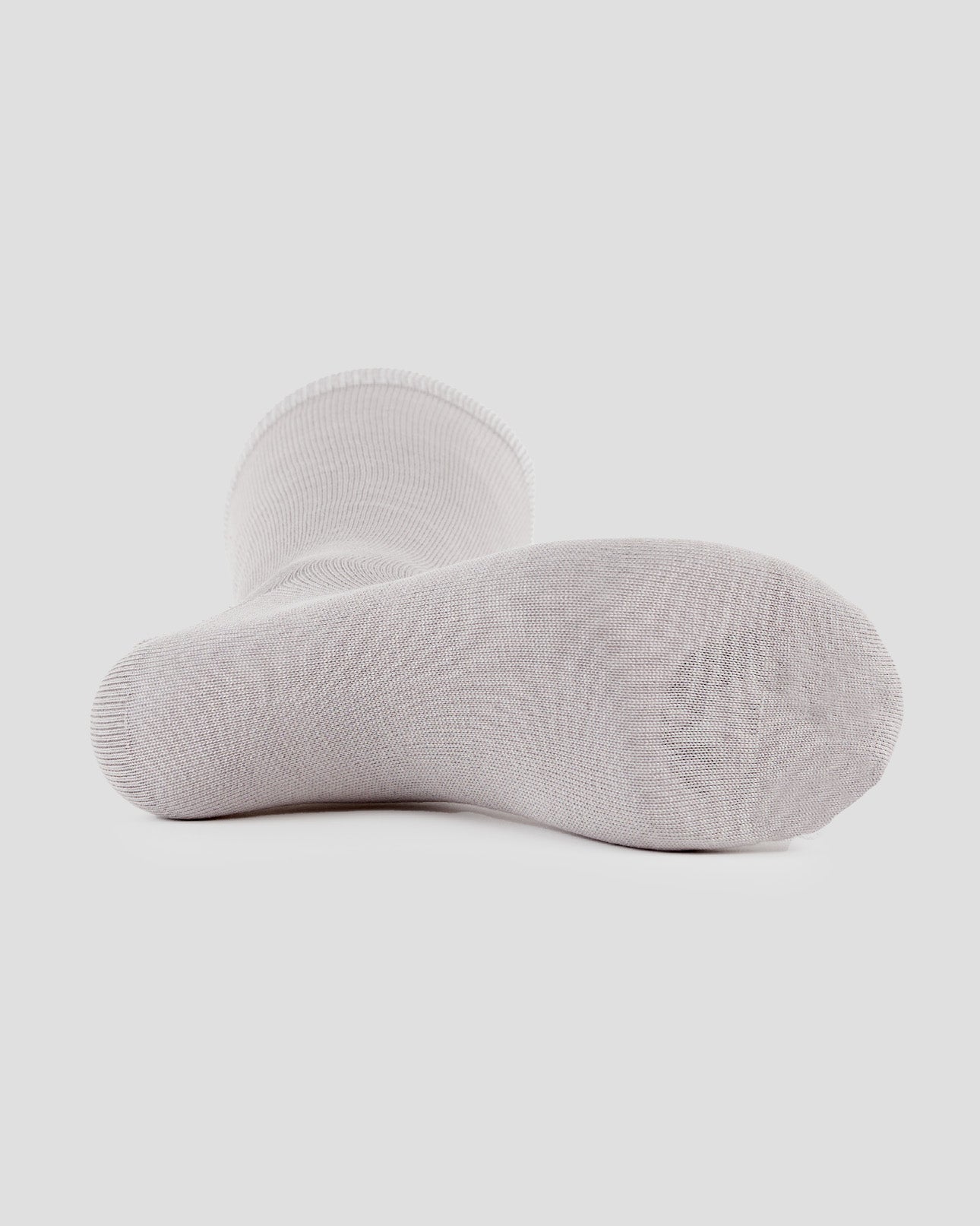 Thermasilk® Mid-Calf Silk Sock Liners | Color: Grey | #color_grey