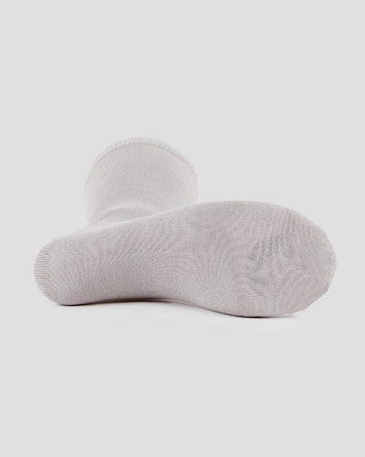 Thermasilk® Mid-Calf Silk Sock Liners | Color: Grey | #color_grey