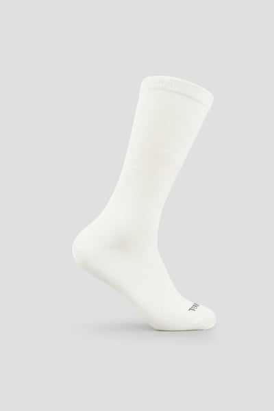 Thermasilk® Mid-Calf Silk Sock Liners | Color: Natural