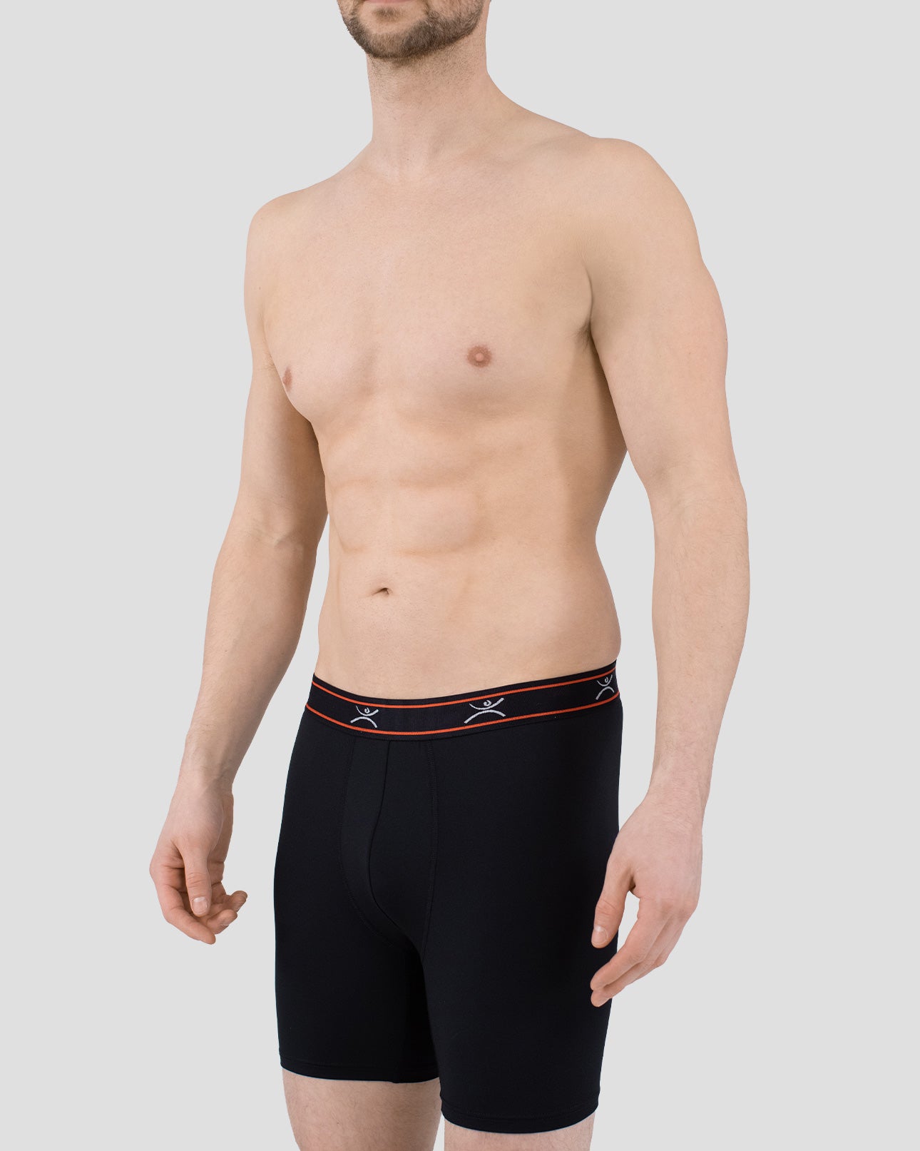 Men's TXO 6-Inch Boxer Briefs (3 Pack) | Color: Black/Black/Black | #color_black-black-black