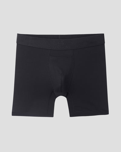 Men's SilkSkins® Air Cool 6-Inch Boxer Briefs | Color: Black