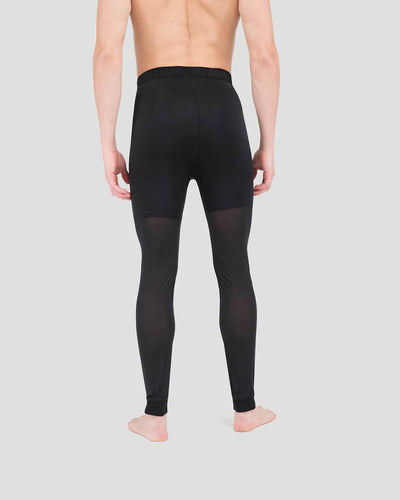 Big & Tall Men's Thermasilk® Heritage Lightweight Baselayer Pants | Color: Black