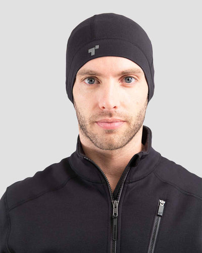 Thermolator® Midweight Performance Warm Thermal Beanie | Color: Black