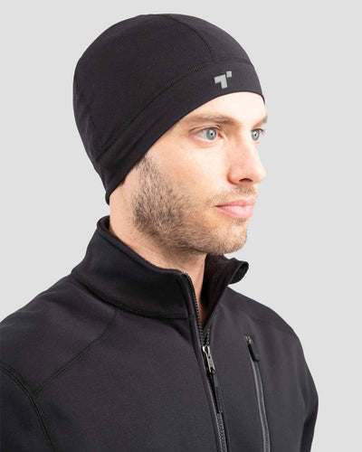 Thermolator® Midweight Performance Warm Thermal Beanie | Color: Black