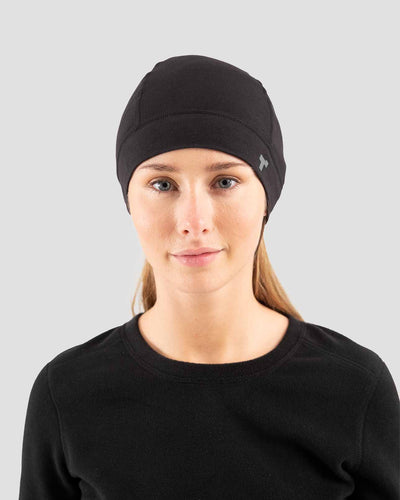 Thermolator® Midweight Performance Warm Thermal Beanie | Color: Black