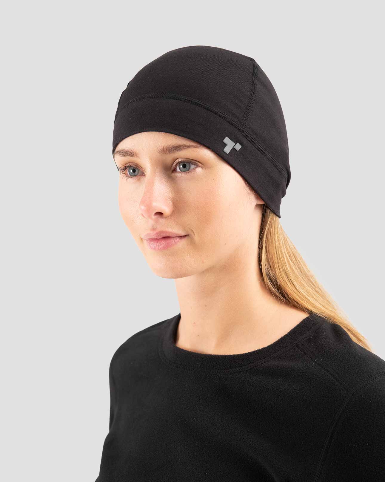 Thermolator® Midweight Performance Warm Thermal Beanie | Color: Black