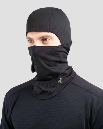 Ecolator® Heavyweight Performance Balaclava Ski Mask | Color: Black