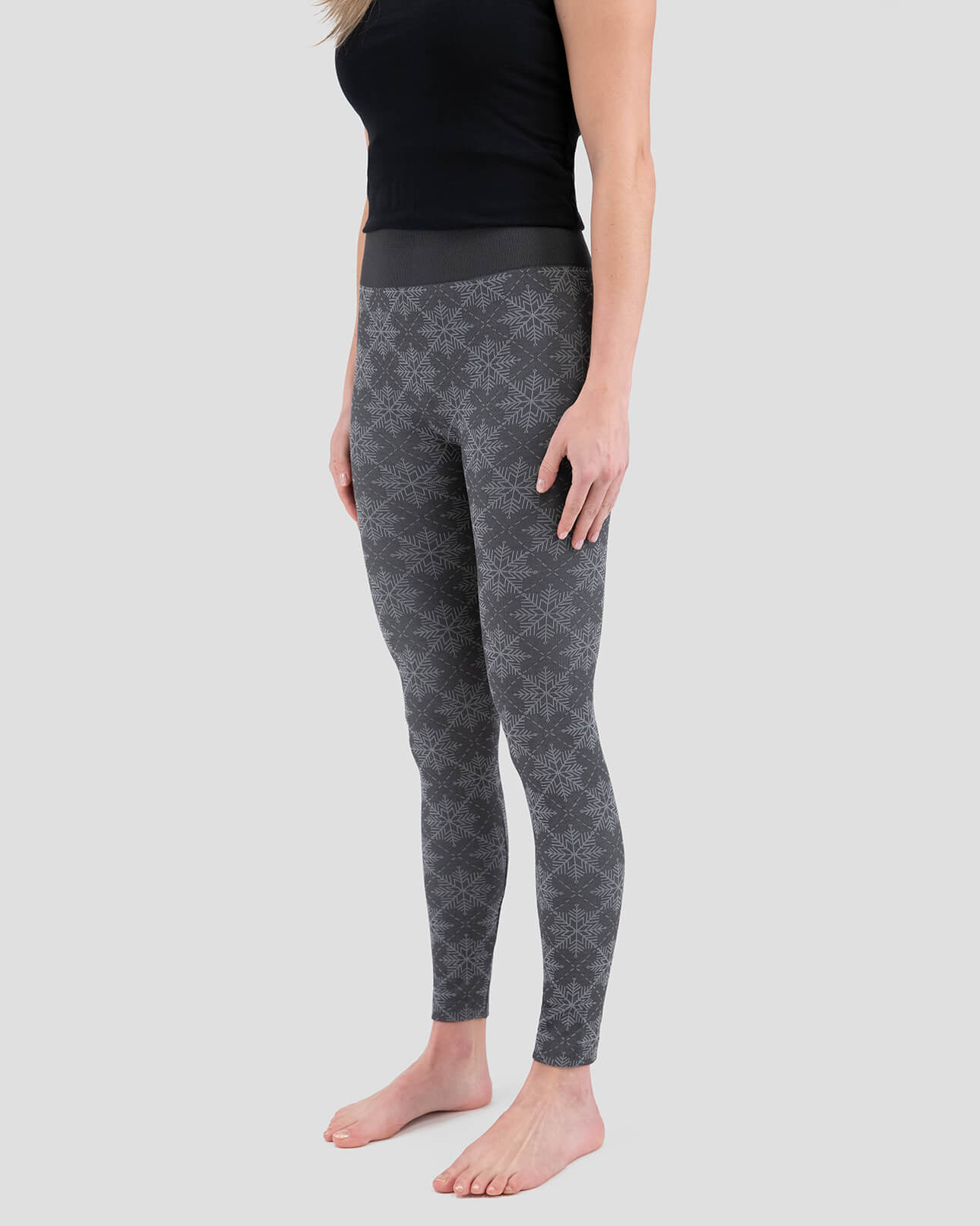 Women's Altitude UPF 25 Essential Leggings | Color: Snowflake Jacquard