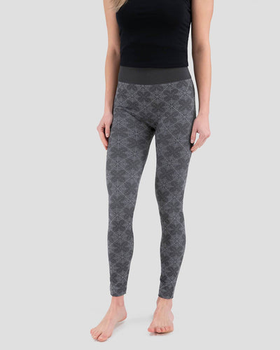 Women's Altitude UPF 25 Essential Leggings | Color: Snowflake Jacquard