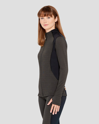 C-Suite Women's Fusion Full Zip | Color: Black