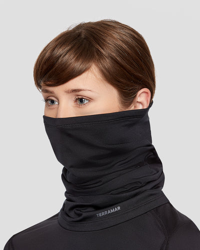 Women's Below-Zero Heavyweight Neck Gaiter | Color: Black | #color_black