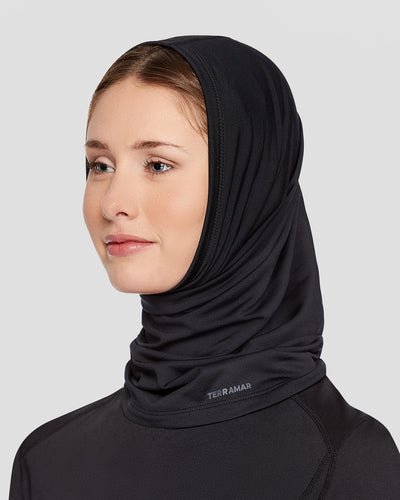 Women's Below-Zero Heavyweight Neck Gaiter | Color: Black | #color_black