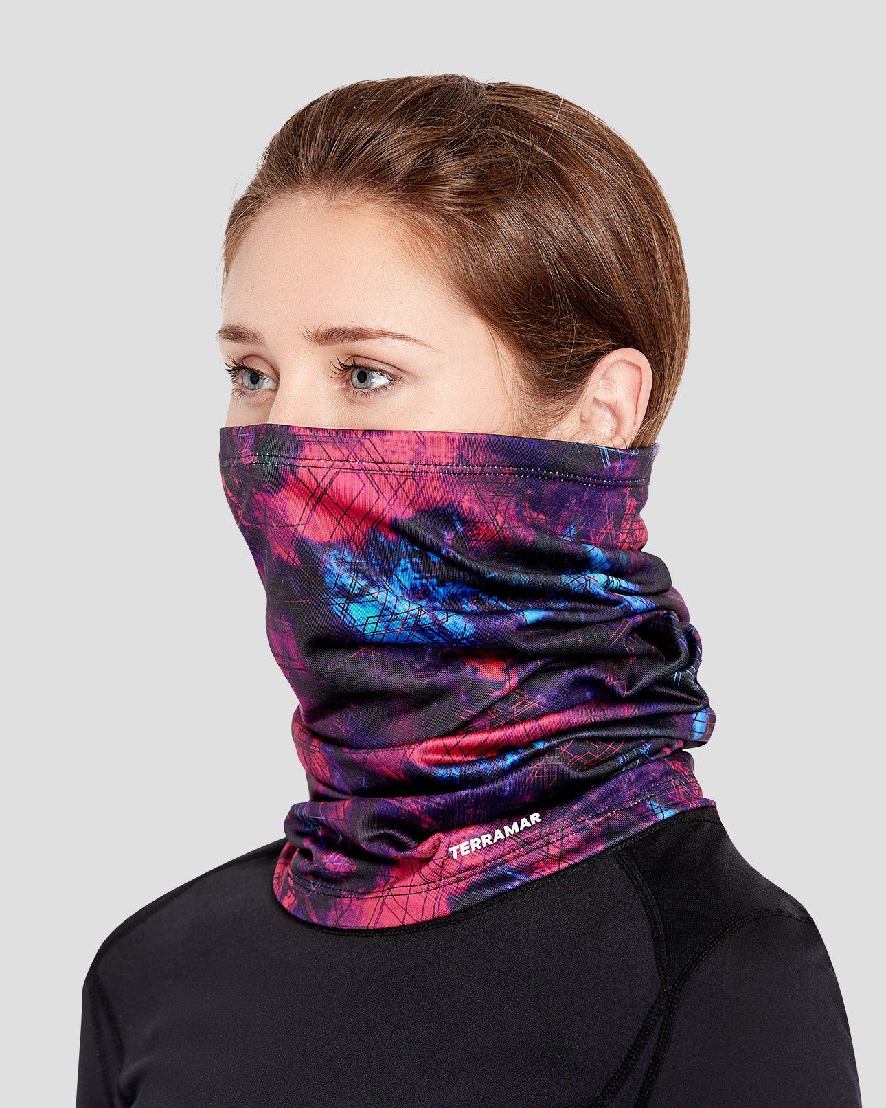 Women's Below-Zero Heavyweight Neck Gaiter | Color: Hit The Slopes | #color_hit-the-slopes