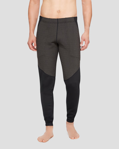 Men's C-Suite Fusion Thermal Pants | Color: Black