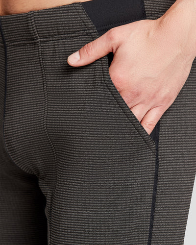 Men's C-Suite Fusion Thermal Pants | Color: Black