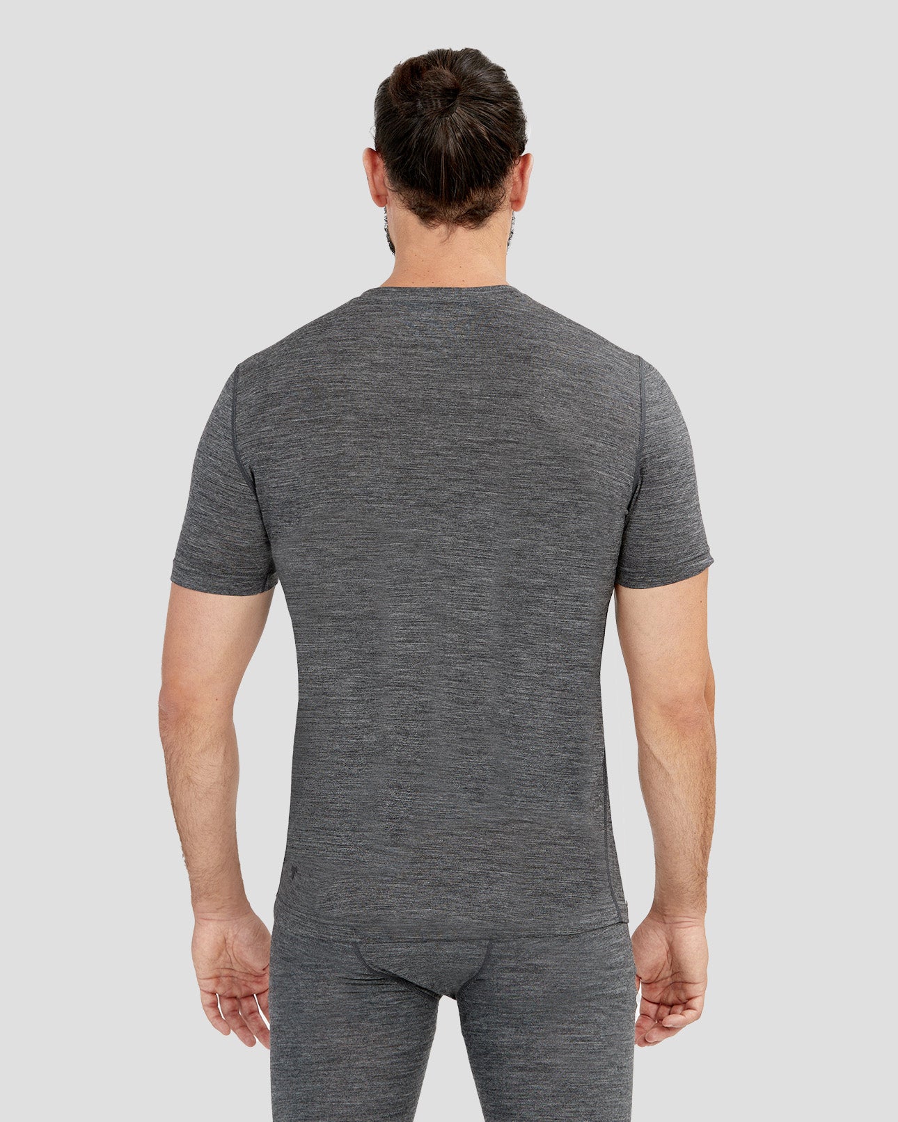 Men's All Season Merino T-Shirt | Color: Dark Grey Heather