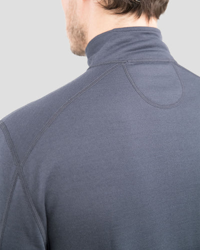 Men's Thermawool® Heavyweight Half-Zip Thermal Shirt | Color: India Ink