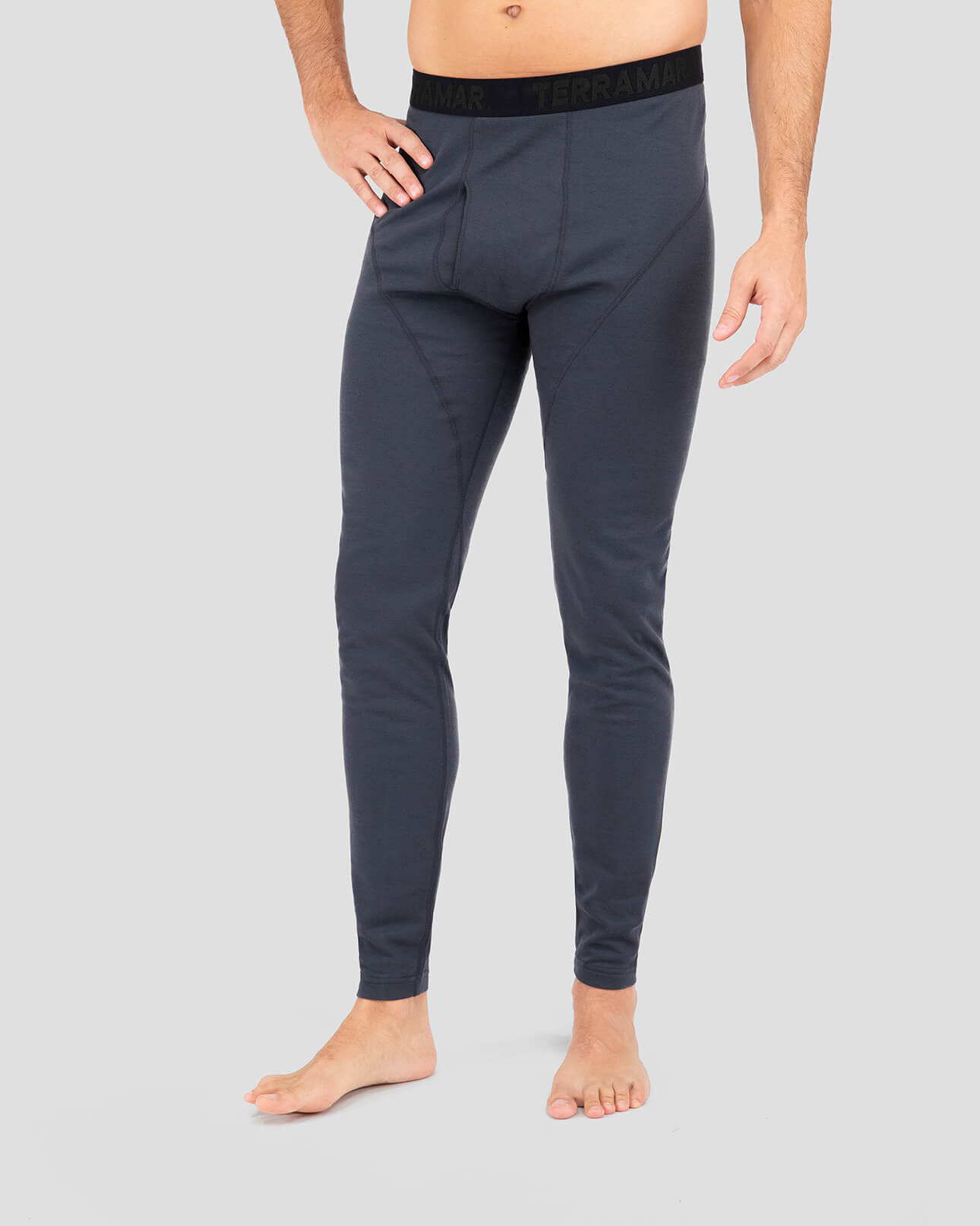 Men's Thermawool® Heavyweight Thermal Pants | Color: India Ink Heather