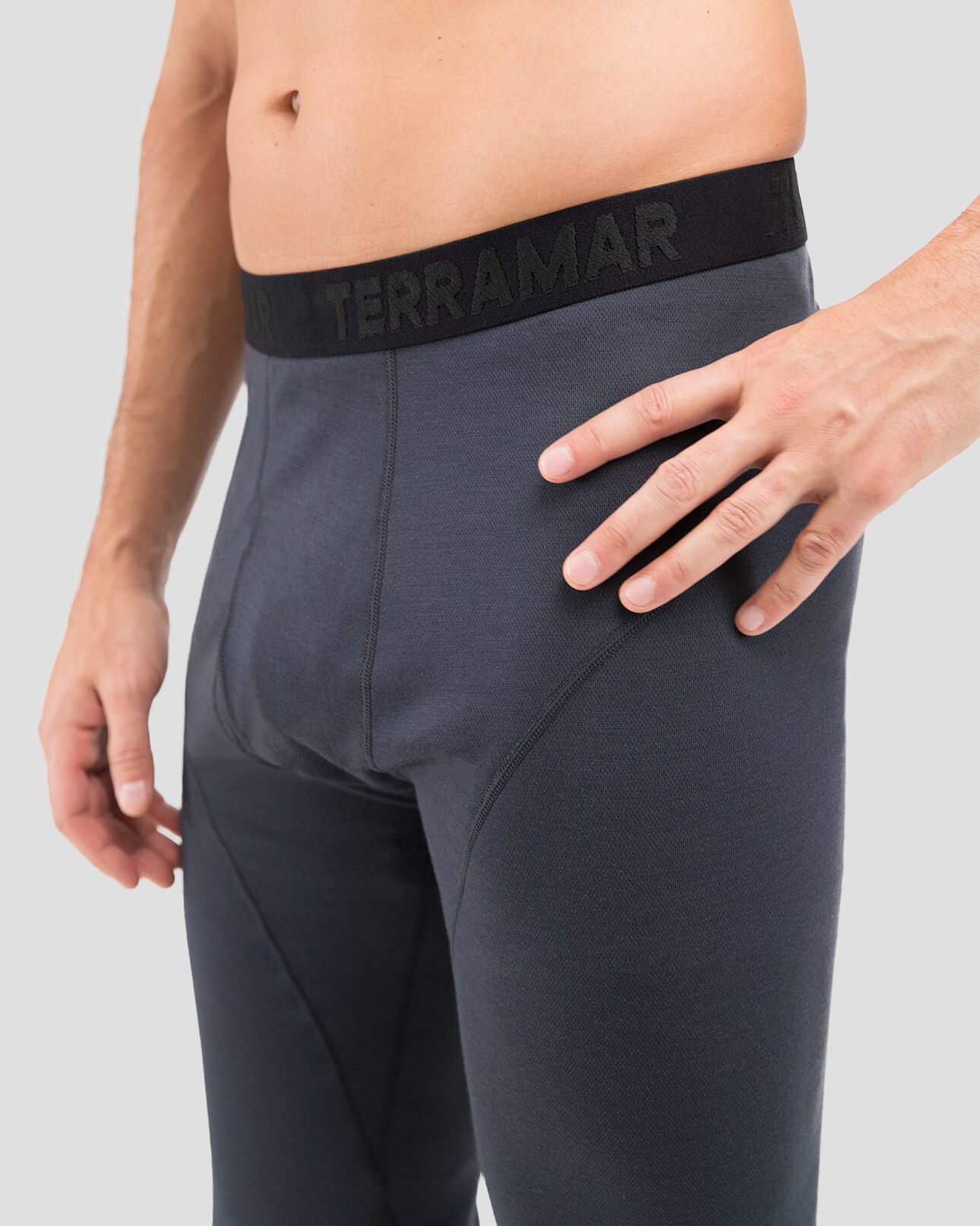 Men's Thermawool® Heavyweight Thermal Pants | Color: India Ink Heather